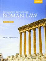 Borkowski's Textbook on Roman Law, Sixth Edition