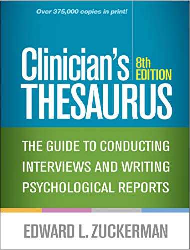 Clinician's Thesaurus 8th Edition: The Guide to Conducting Interviews and Writing Psychological Reports
