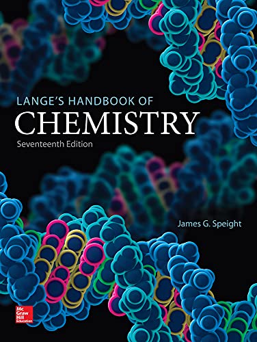 Lange's Handbook of Chemistry, Seventeenth Edition