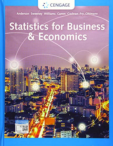 Statistics for Business & Economics 14e by Anderson