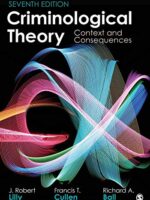 Criminological Theory: Context and Consequences 7th Edition eBook