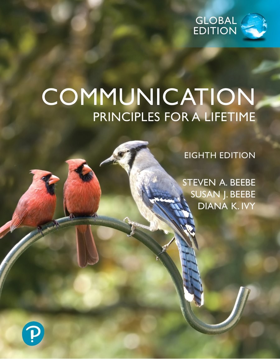 Communication: Principles for a Lifetime 8th Edition Beebe — ebook cover