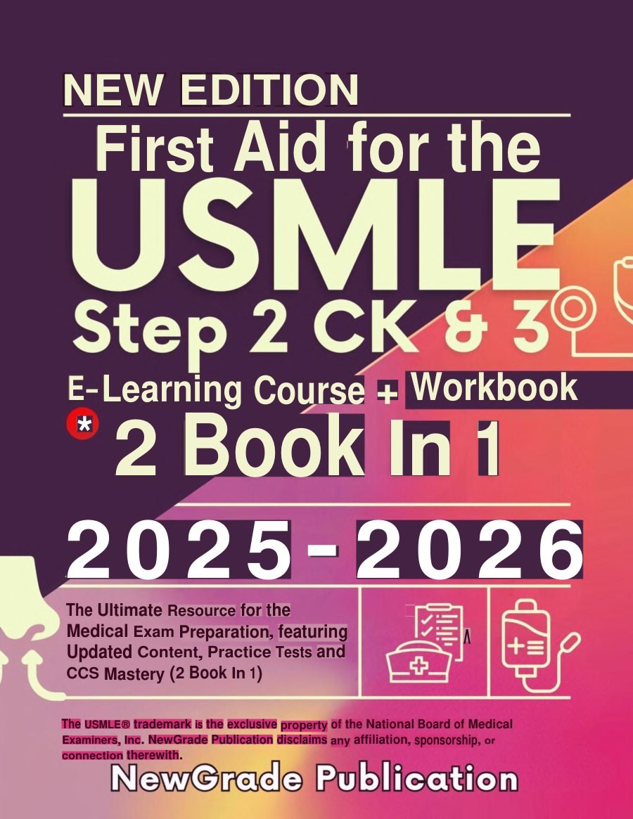 First Aid for the USMLE Step 2 CK & 3 2025-2026: Ultimate Medical Exam Prep — ebook cover