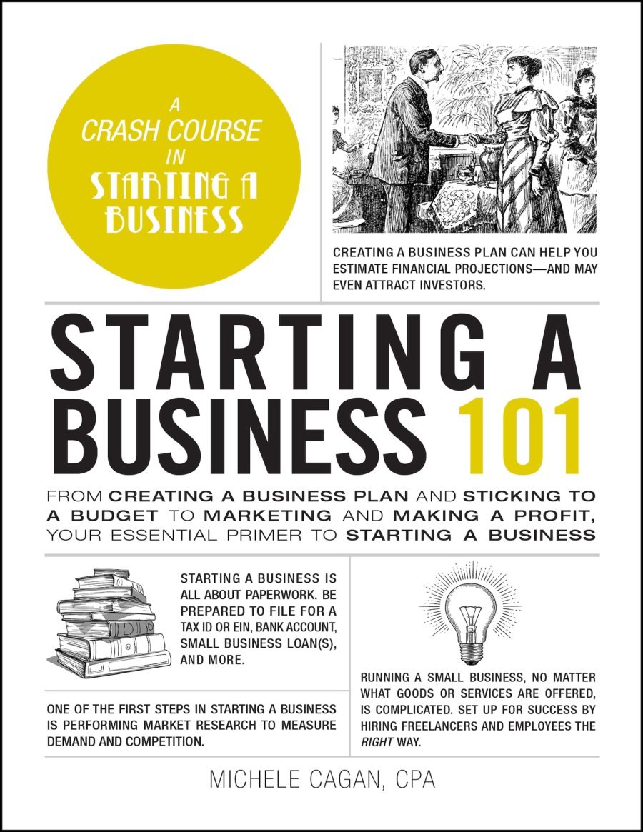 Starting a Business 101: Your Essential Primer to Launching a Successful Venture — ebook cover