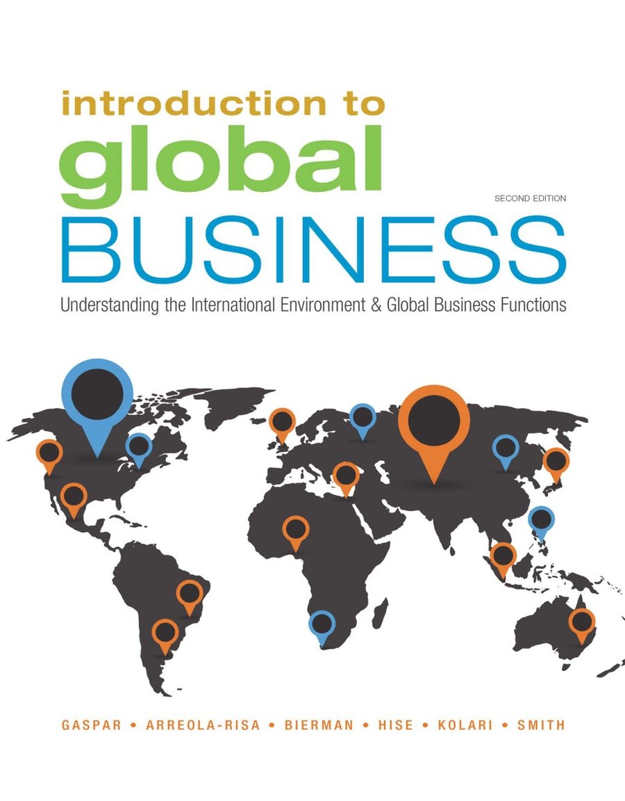 Introduction to Global Business 2nd Edition – Gaspar — ebook cover